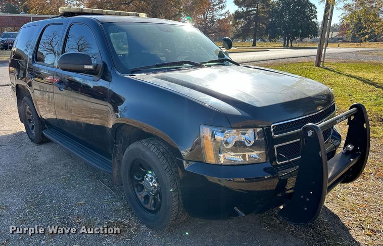 image for item EJ5172 2012 Chevrolet Tahoe Police SUV