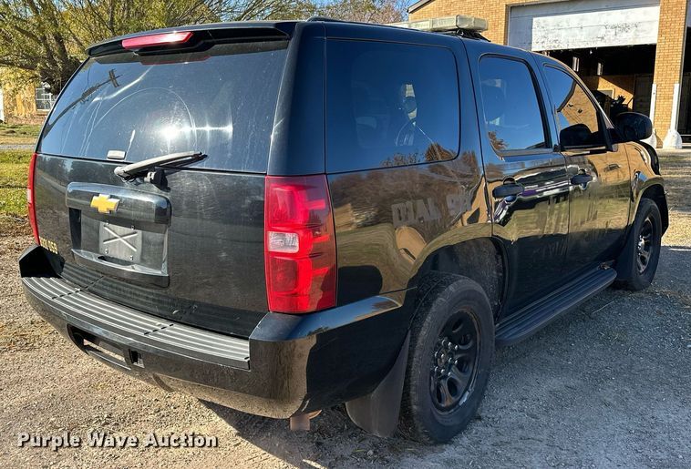 image for item EJ5172 2012 Chevrolet Tahoe Police SUV