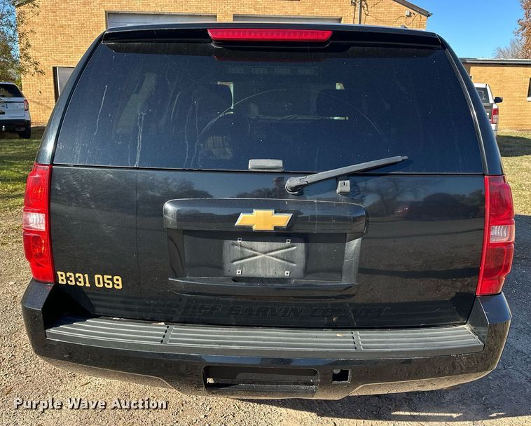 image for item EJ5172 2012 Chevrolet Tahoe Police SUV