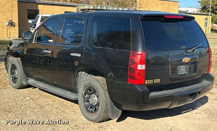 image for item EJ5172 2012 Chevrolet Tahoe Police SUV