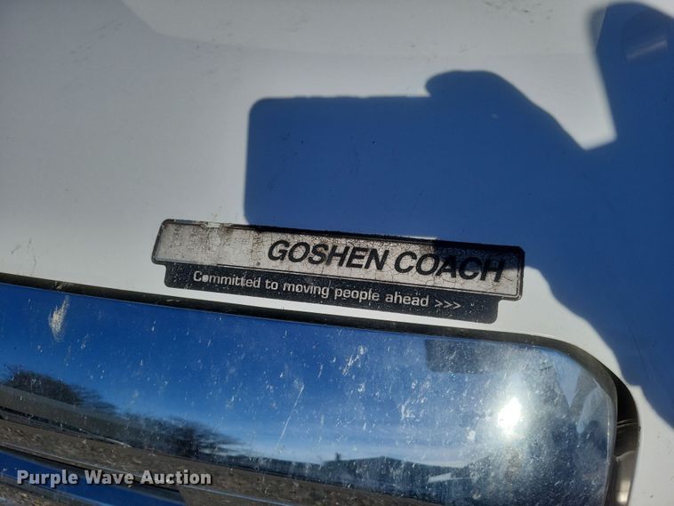 image for item EJ8145 2016 Goshen E350 Super Duty  shuttle bus