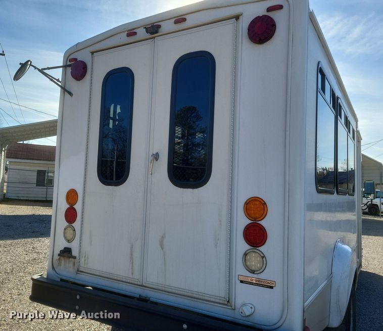 image for item EJ8145 2016 Goshen E350 Super Duty  shuttle bus