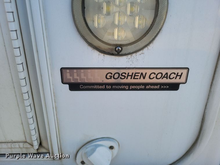 image for item EJ8145 2016 Goshen E350 Super Duty  shuttle bus