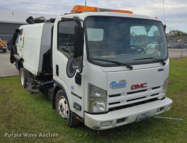 image for item EQ2535 2009 GMC W5500 street sweeper truck