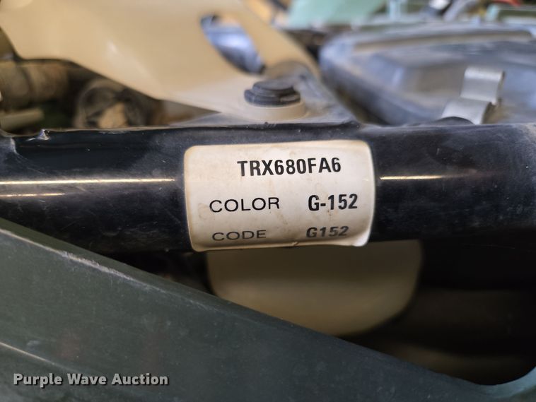 image for item EQ3633 2006 Honda  TRX680FA ATV