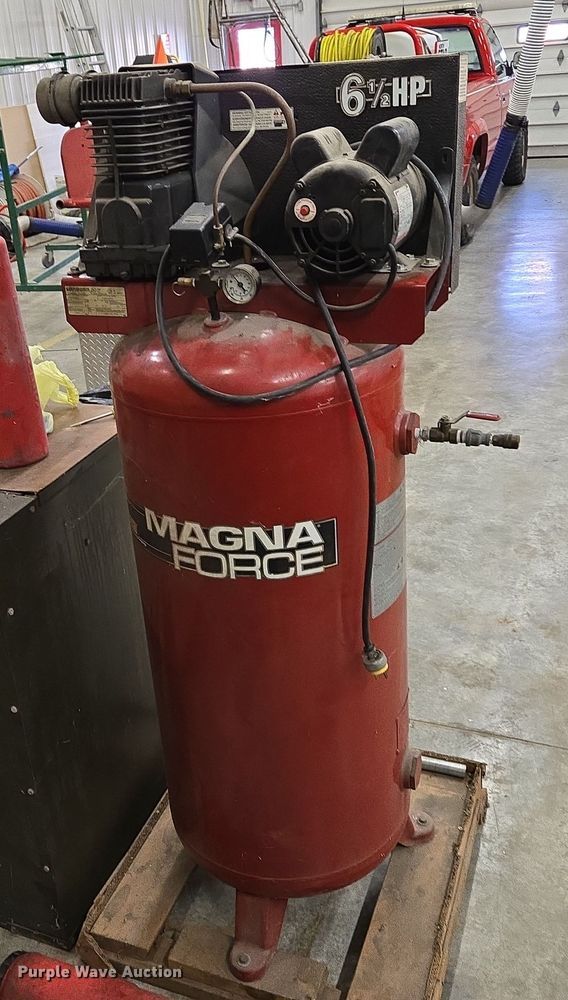 image for item EQ3788 Sanborn Magna Force  air compressor