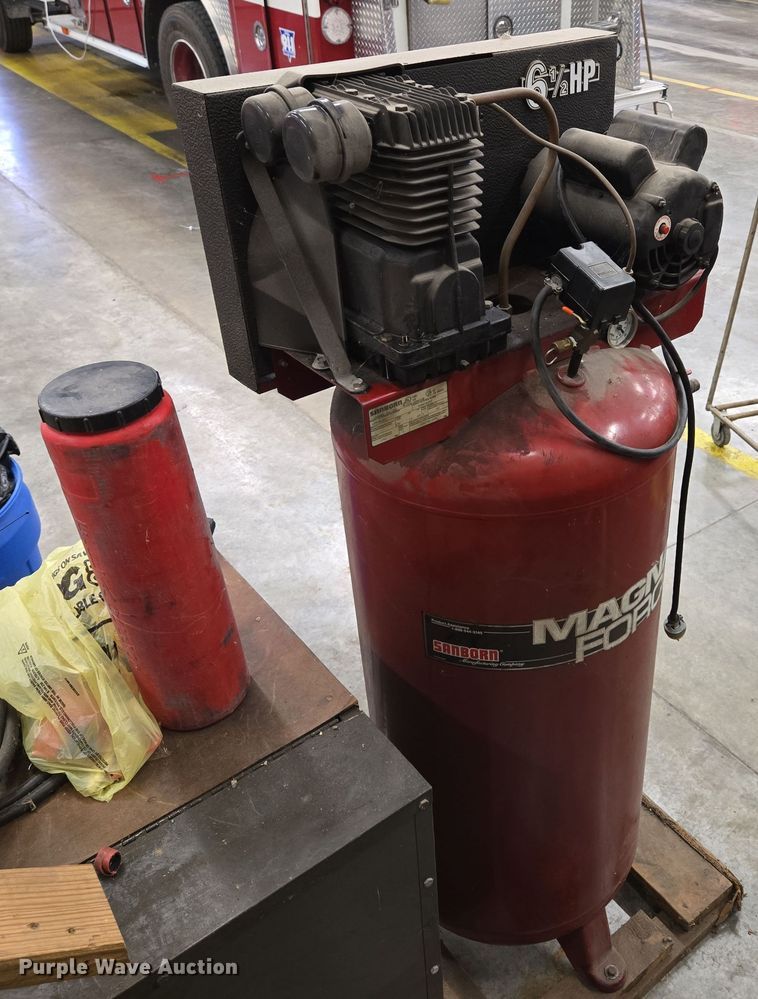 image for item EQ3788 Sanborn Magna Force  air compressor