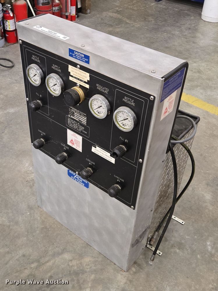 image for item EQ3789 Breathing Air Systems  M2779 oxygen fill station 