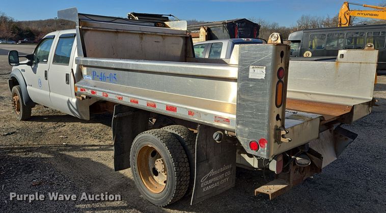 image for item EQ3834 2006 Ford  F550 Super Duty dump truck