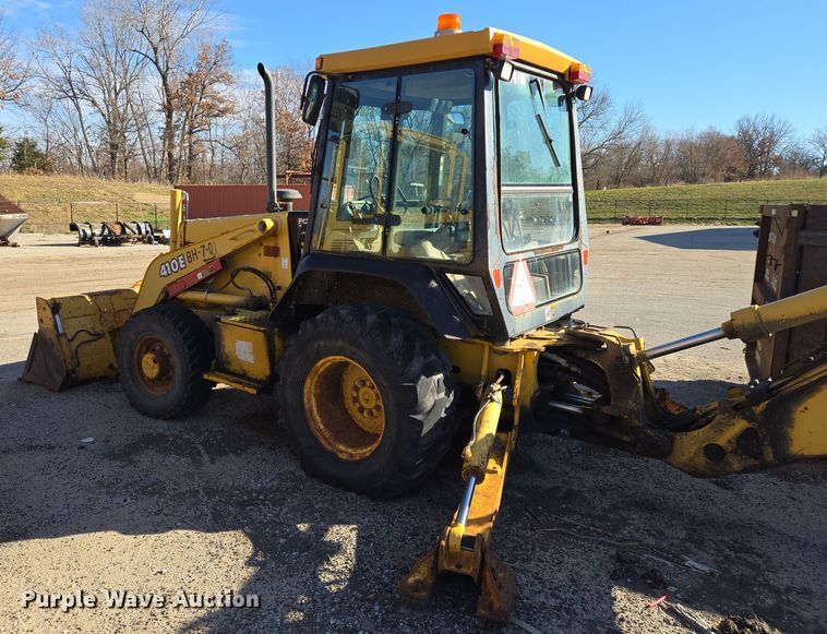 image for item EQ3837 2000 John Deere  410E backhoe
