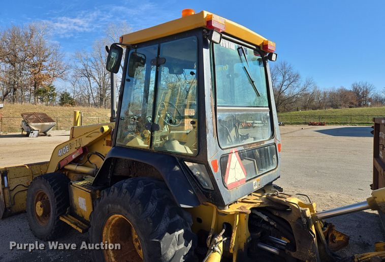 image for item EQ3837 2000 John Deere  410E backhoe