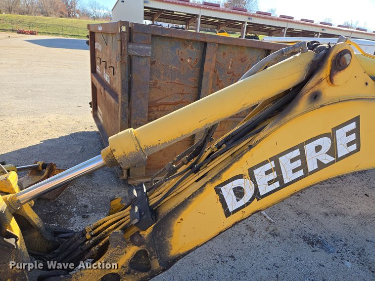 image for item EQ3837 2000 John Deere  410E backhoe