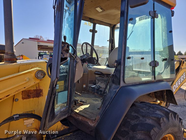 image for item EQ3837 2000 John Deere  410E backhoe