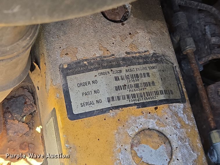 image for item EQ3837 2000 John Deere  410E backhoe