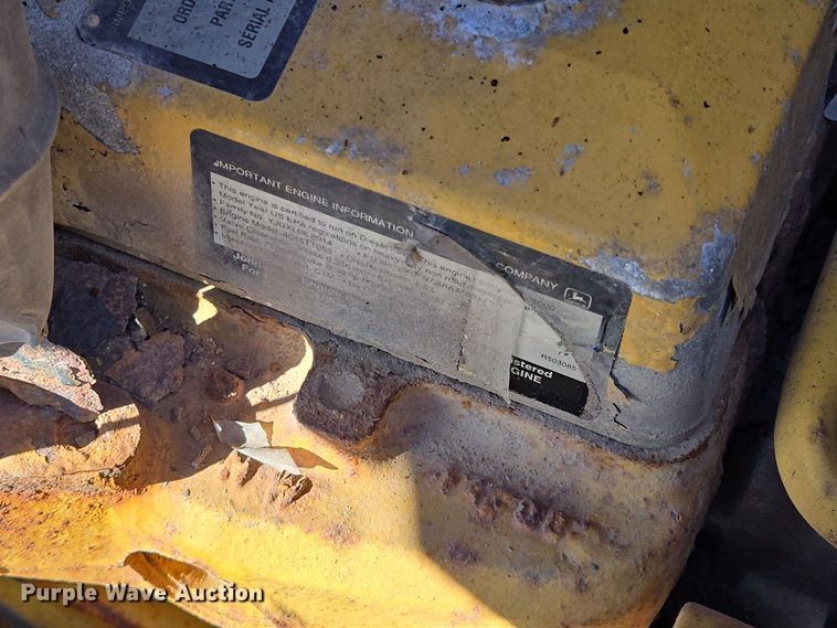 image for item EQ3837 2000 John Deere  410E backhoe