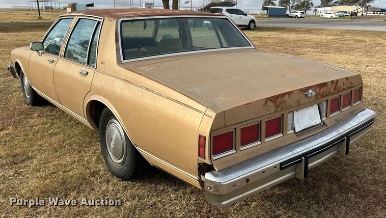 image for item ER8125 1985 Chevrolet Caprice Classic 