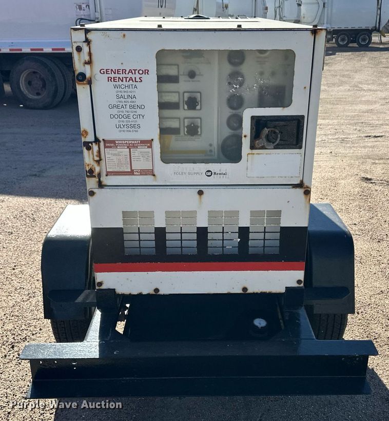 image for item ER8436 Whisperwatt DCA-25SSIU generator