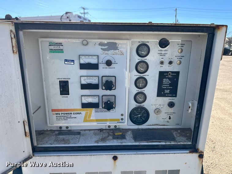 image for item ER8436 Whisperwatt DCA-25SSIU generator