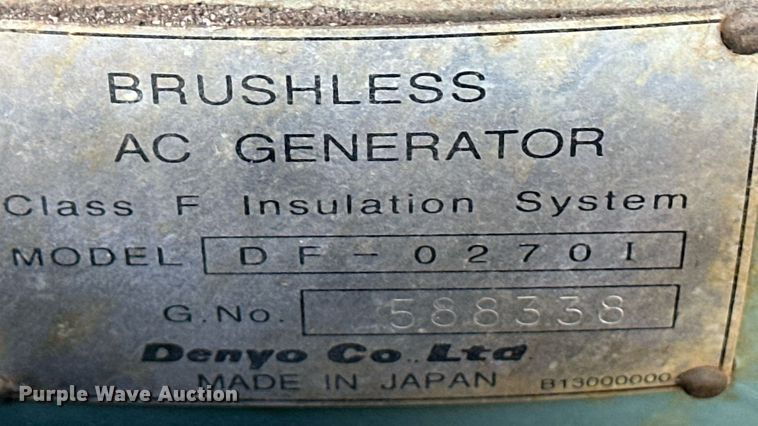 image for item ER8436 Whisperwatt DCA-25SSIU generator