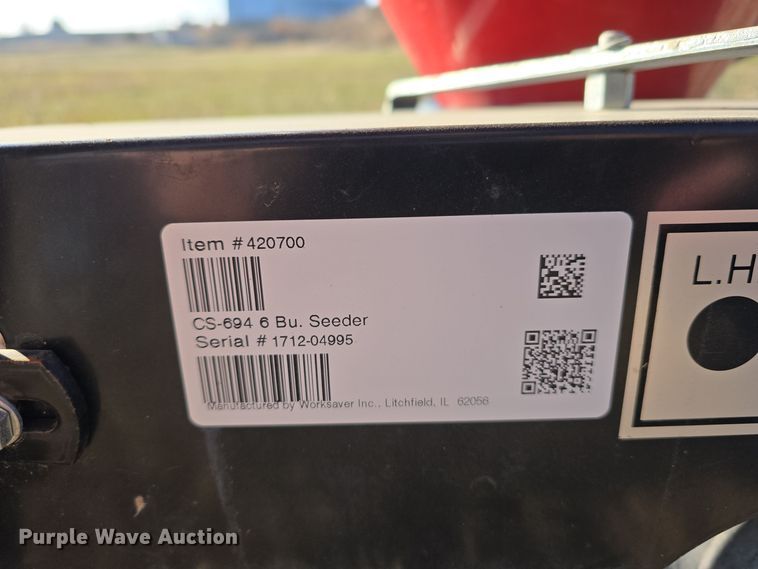 image for item LX9008 Farm Star Equipment CS-694 spreader