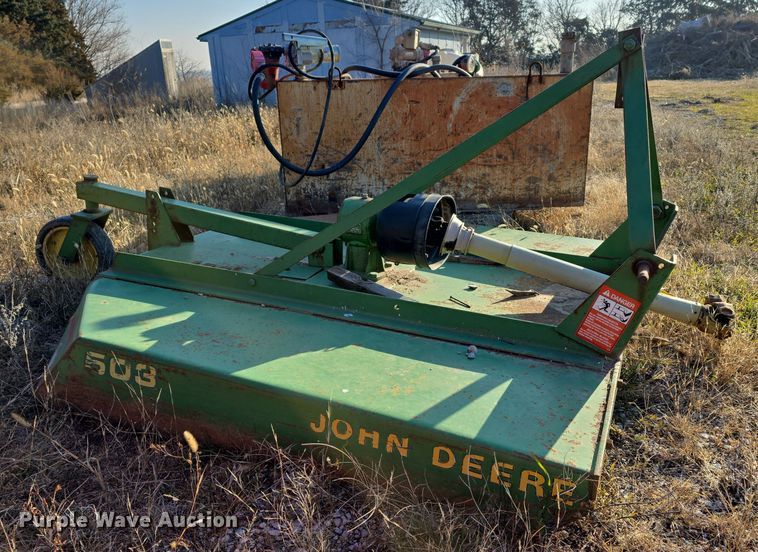 image for item LX9009 John Deere 503 rotary mower