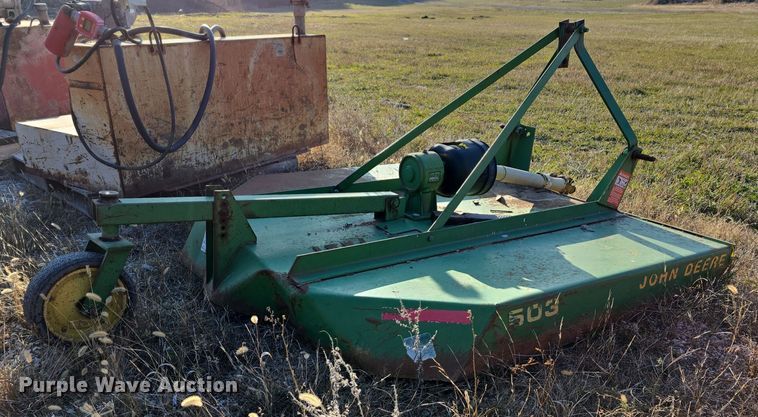 image for item LX9009 John Deere 503 rotary mower