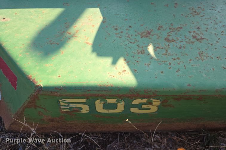 image for item LX9009 John Deere 503 rotary mower