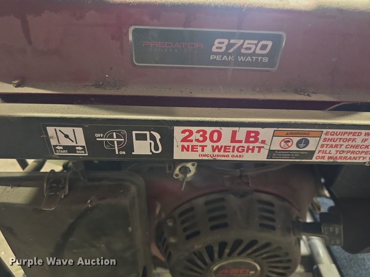 image for item NI9320 Predator 7000 Gen generator