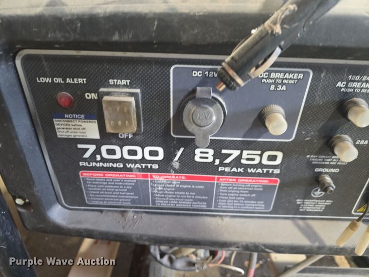 image for item NI9320 Predator 7000 Gen generator