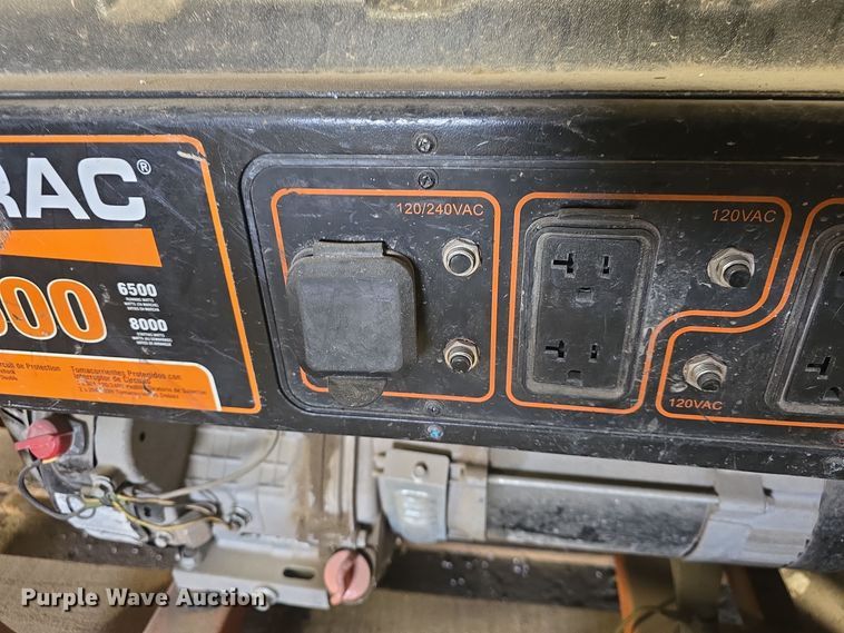 image for item NI9321 Generac GP6500 GEN generator