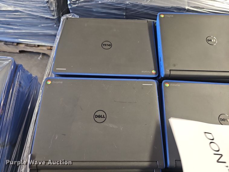 image for item NI9340 Approximately 350 Dell Chromebook 11 laptops