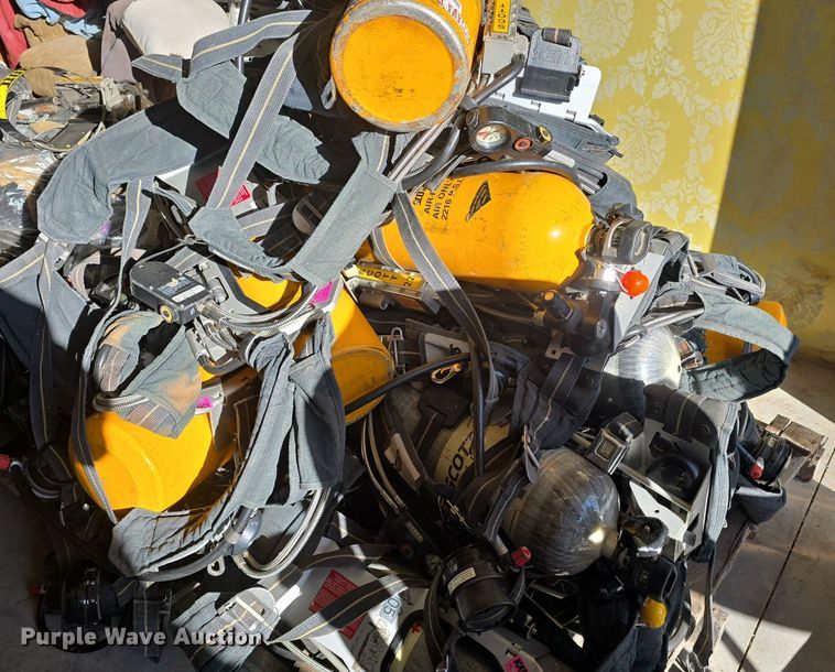 image for item NI9354 Approximately 12 Scott Air-Pak SCBA tanks