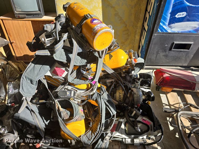 image for item NI9354 Approximately 12 Scott Air-Pak SCBA tanks