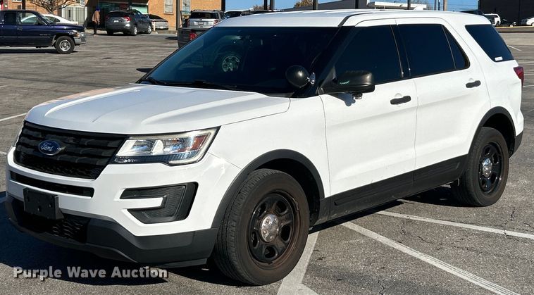 image for item NJ9626 2017 Ford Explorer Police Interceptor  SUV