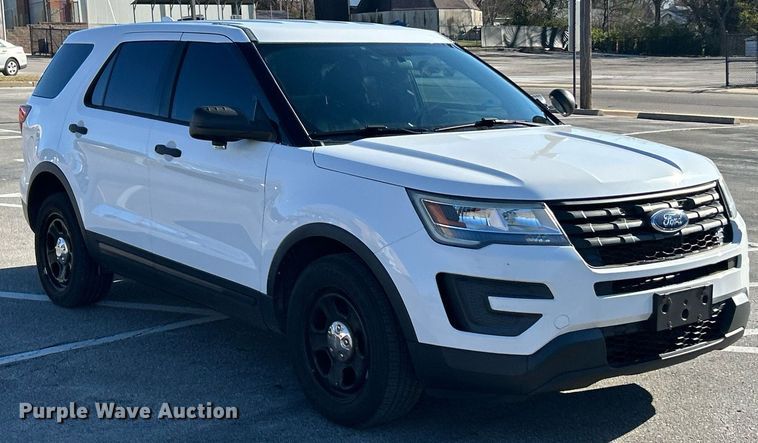 image for item NJ9626 2017 Ford Explorer Police Interceptor  SUV
