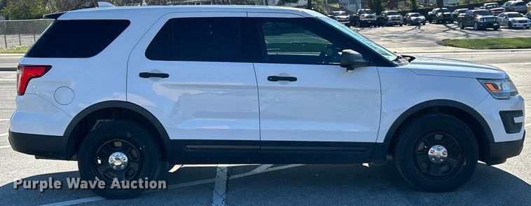 image for item NJ9626 2017 Ford Explorer Police Interceptor  SUV