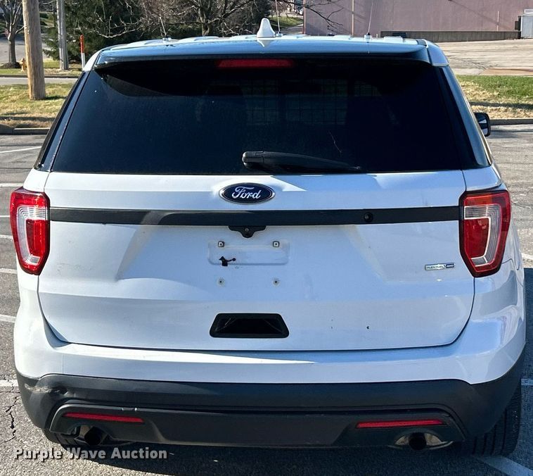 image for item NJ9626 2017 Ford Explorer Police Interceptor  SUV