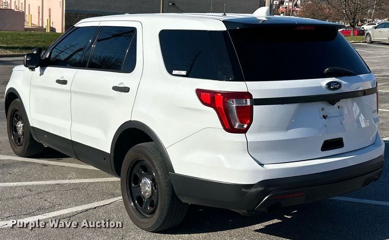 image for item NJ9626 2017 Ford Explorer Police Interceptor  SUV