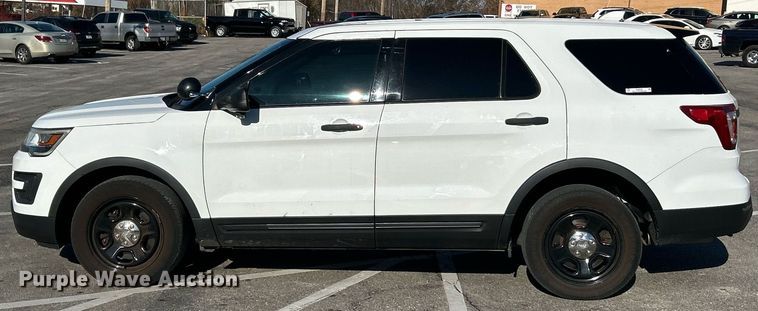 image for item NJ9626 2017 Ford Explorer Police Interceptor  SUV