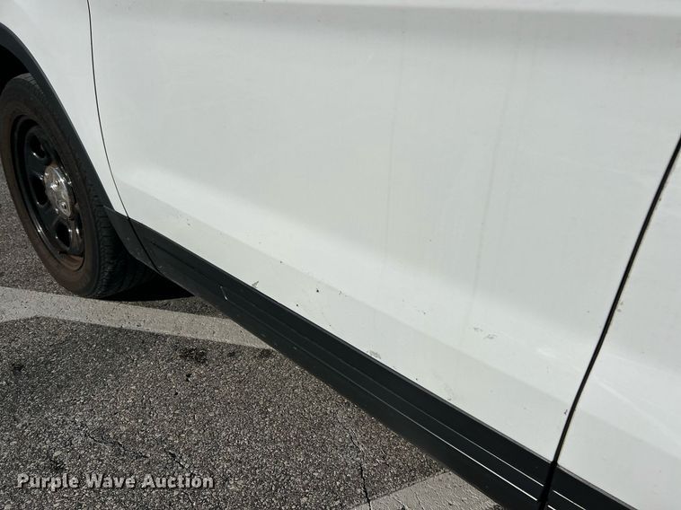 image for item NJ9626 2017 Ford Explorer Police Interceptor  SUV