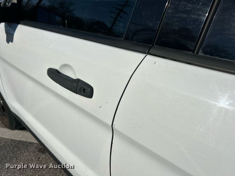 image for item NJ9626 2017 Ford Explorer Police Interceptor  SUV