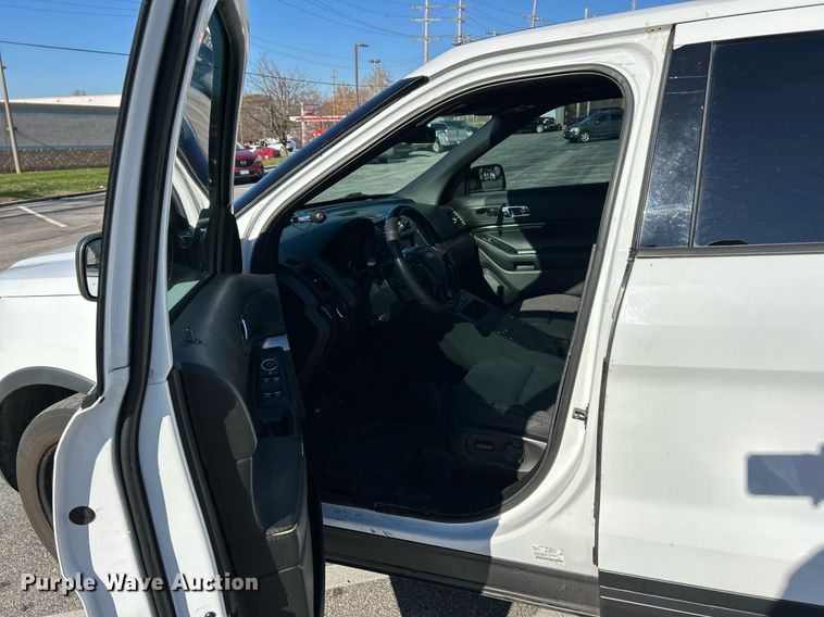 image for item NJ9626 2017 Ford Explorer Police Interceptor  SUV