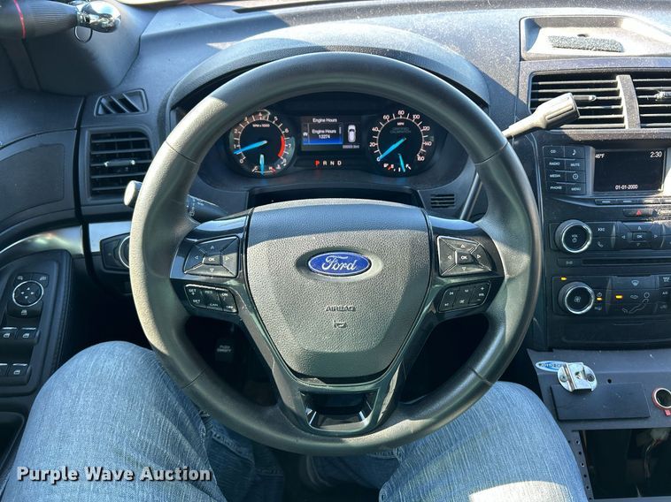 image for item NJ9626 2017 Ford Explorer Police Interceptor  SUV