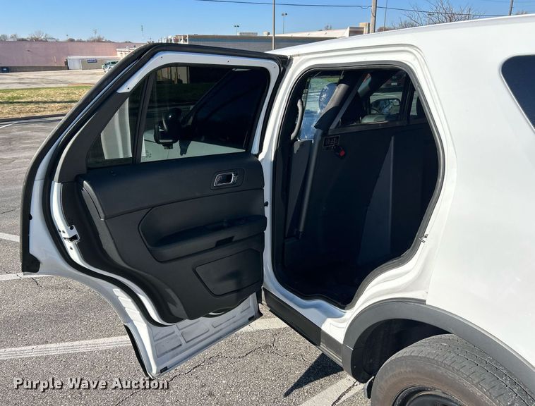 image for item NJ9626 2017 Ford Explorer Police Interceptor  SUV