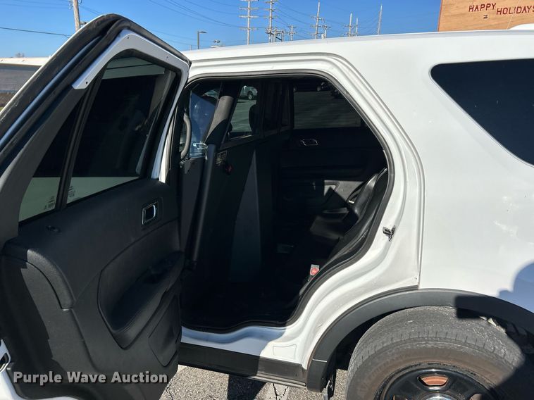 image for item NJ9626 2017 Ford Explorer Police Interceptor  SUV