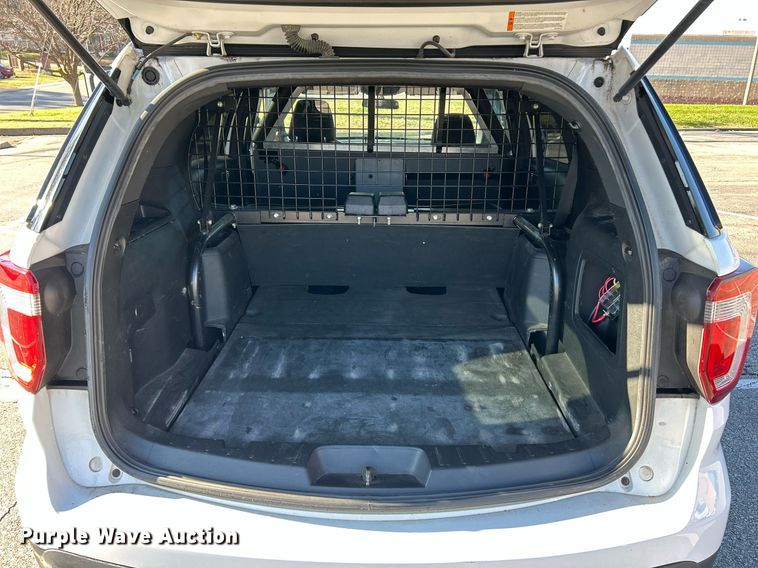 image for item NJ9626 2017 Ford Explorer Police Interceptor  SUV