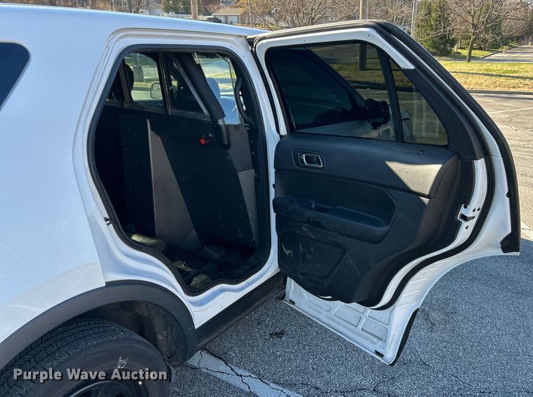 image for item NJ9626 2017 Ford Explorer Police Interceptor  SUV