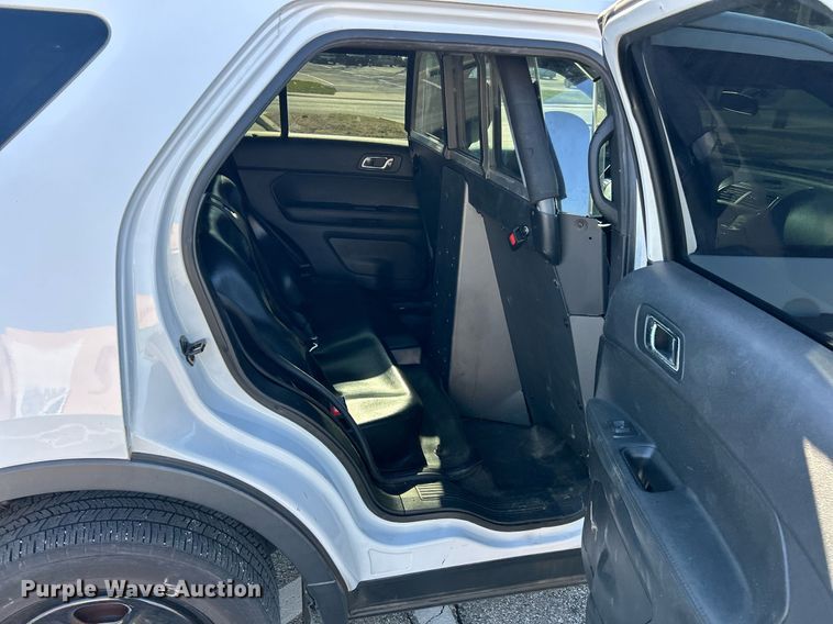 image for item NJ9626 2017 Ford Explorer Police Interceptor  SUV