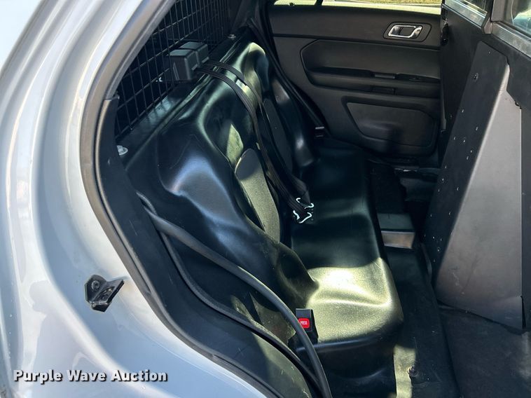 image for item NJ9626 2017 Ford Explorer Police Interceptor  SUV