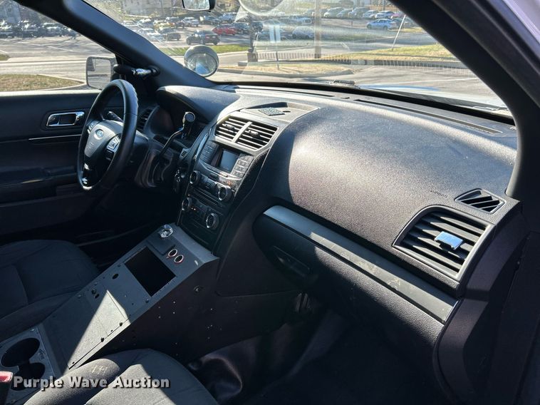 image for item NJ9626 2017 Ford Explorer Police Interceptor  SUV